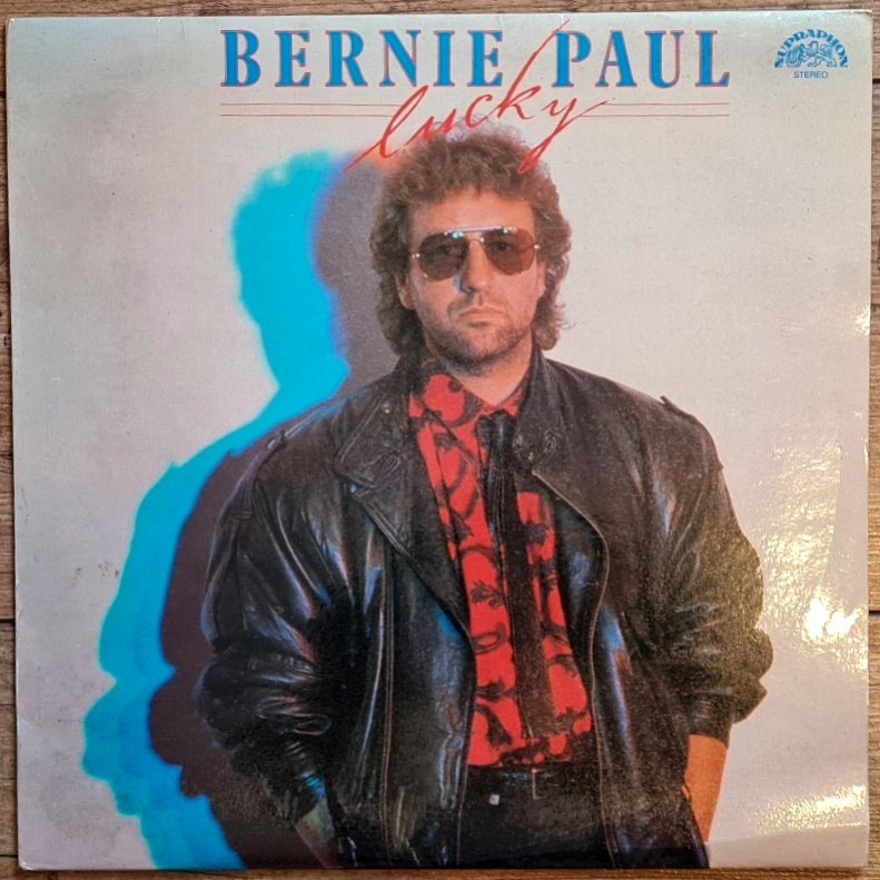 Bernie Paul – Lucky 1987 LP deska, stav G+ / VYPRANÁ