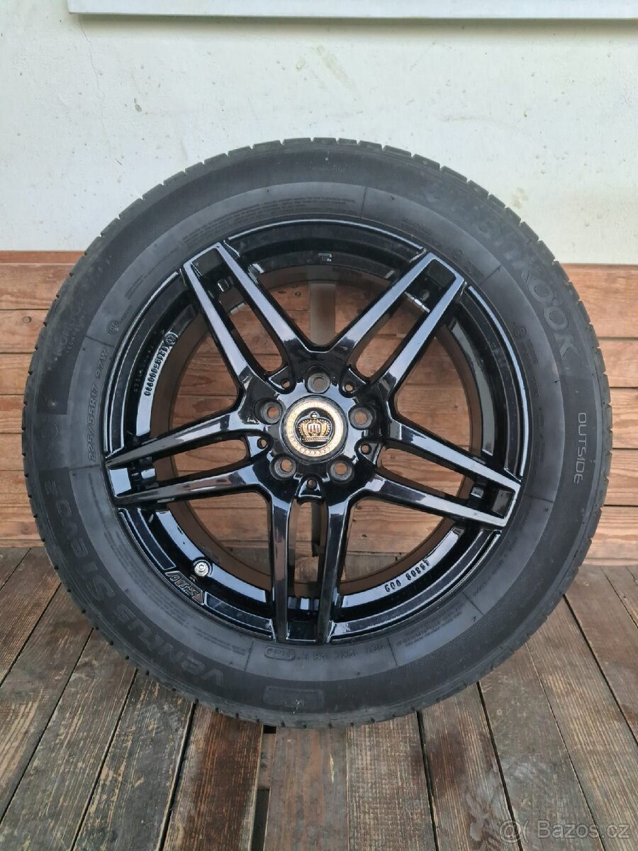 Kola alu ATS 5x112, letní pneu Hankook - SLEVA