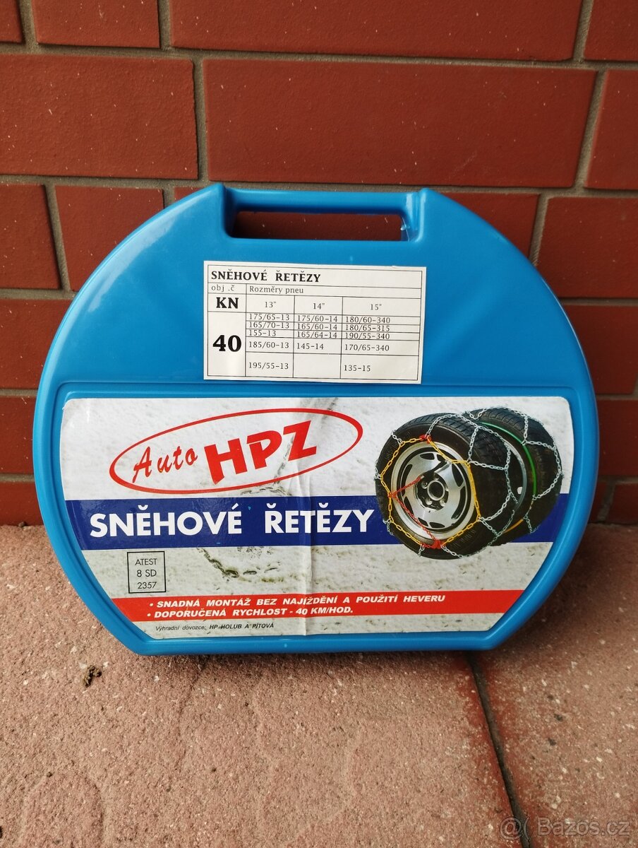 Prodám nové sněhové řetězy na pneu 13“ 14“ 15“
