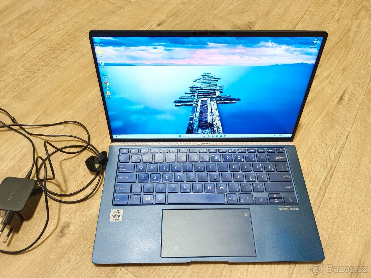 Notebook Asus Zenbook UX433, i5 4x jádro, 512GB SSD, Win11