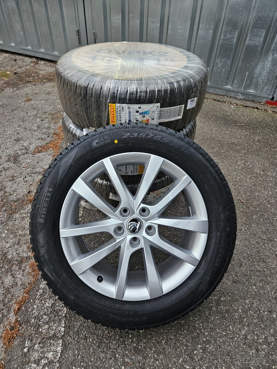 Zimní alu kola Elbrus 18" Škoda Kodiaq 235/55 R18