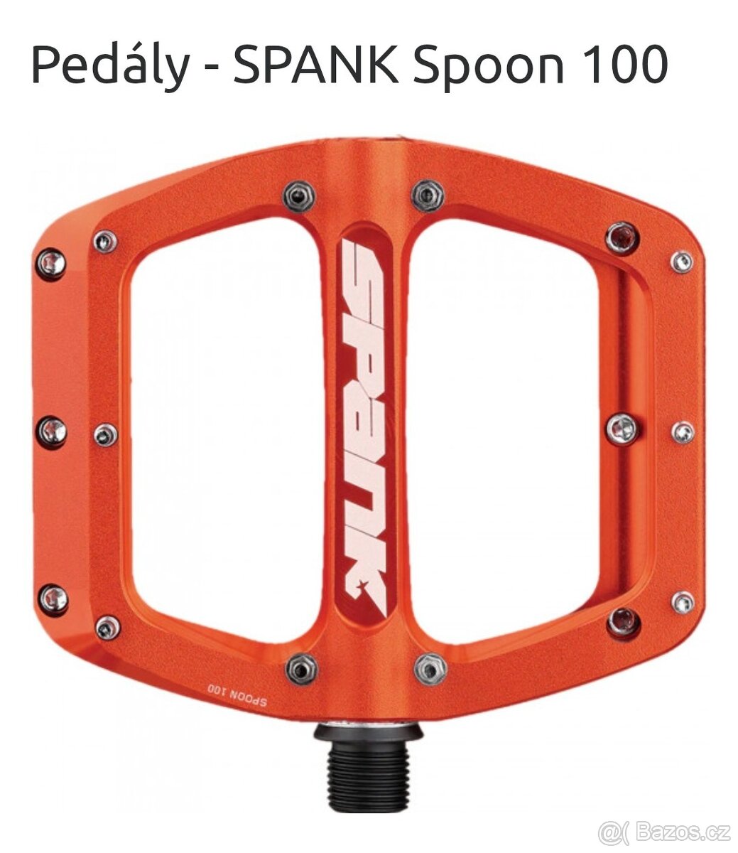 Prodám nové pedály Spank Spoon 100