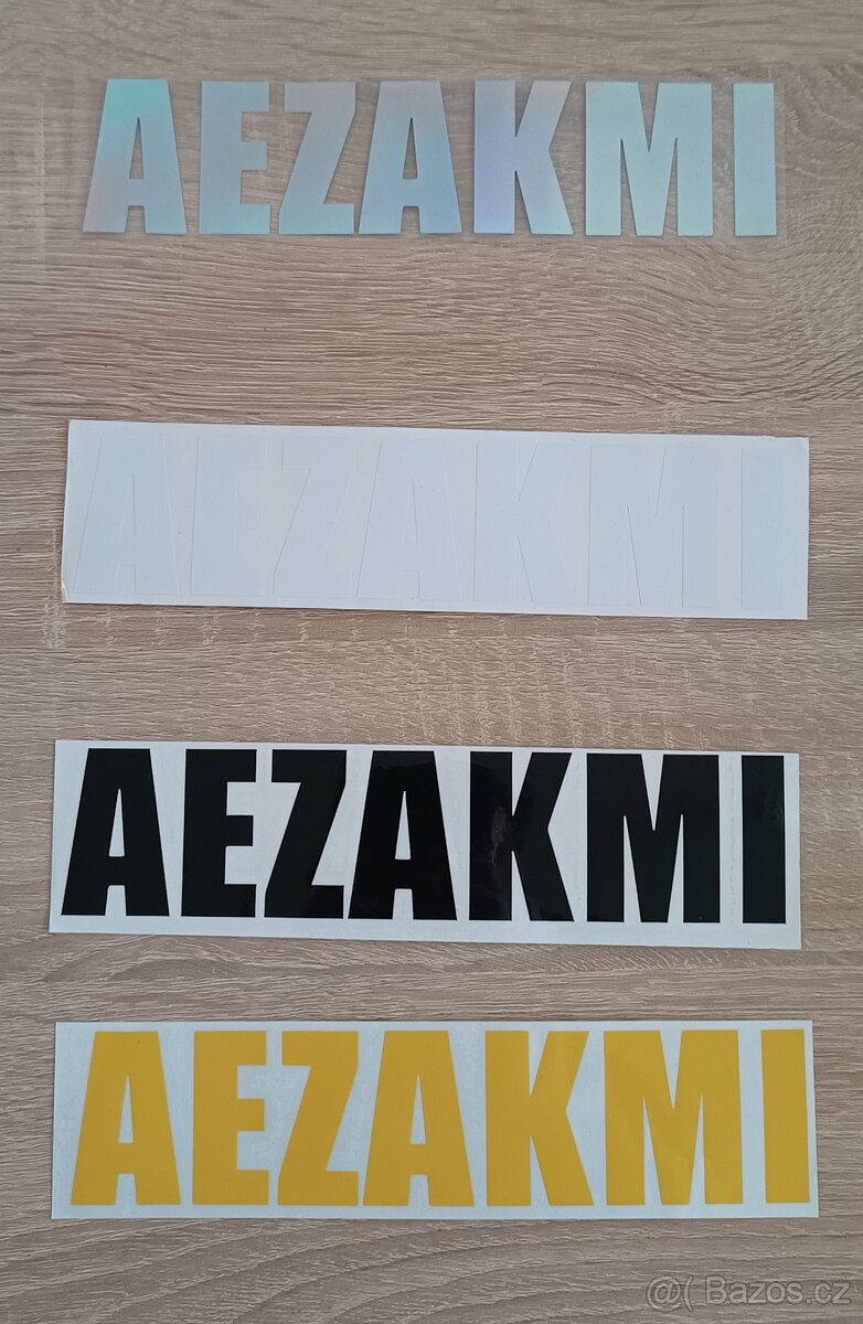 Autosamolepka AEZAKMI