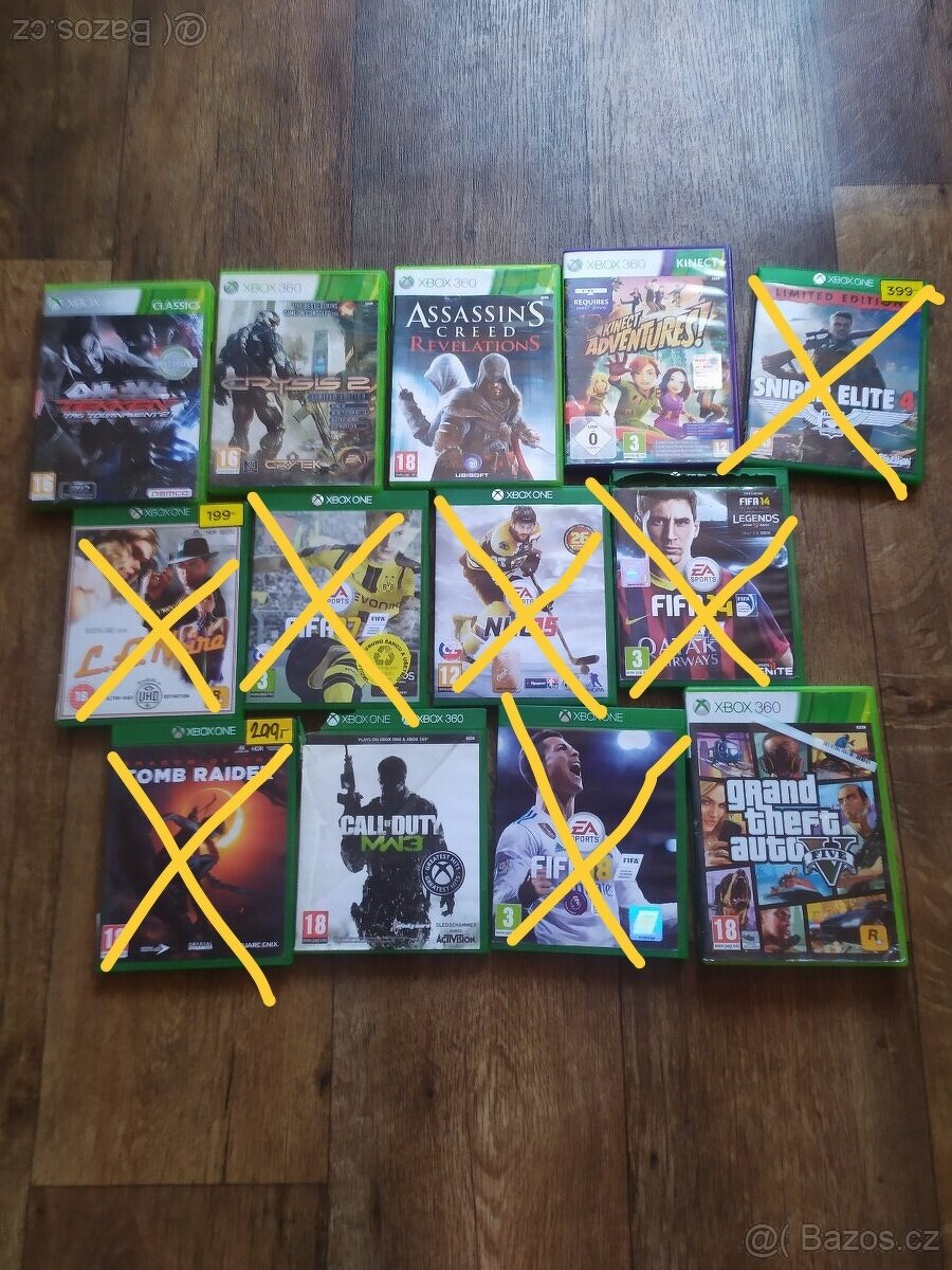 Prodám Xbox one +hry