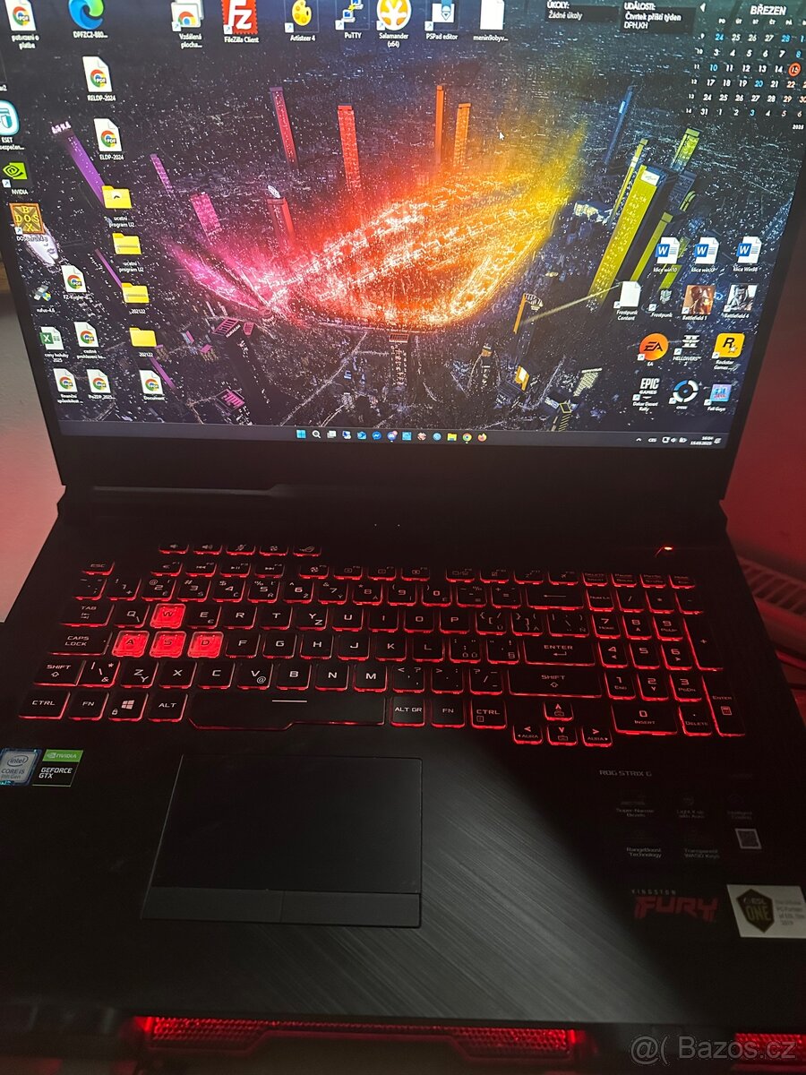Herní notebook ROG strix G731GT