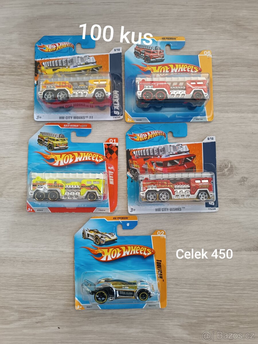 Hot wheels fire cars, tooligan