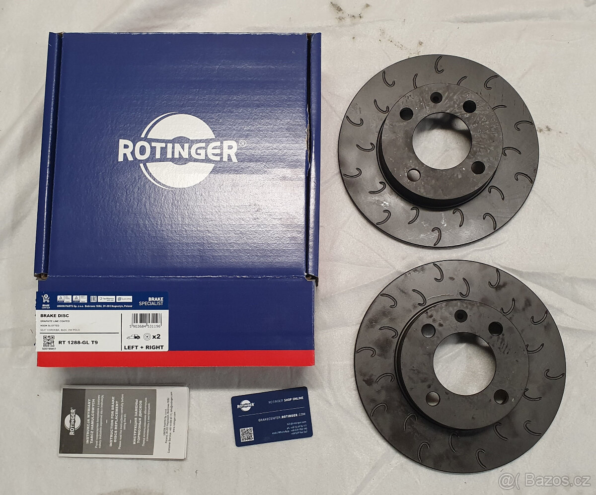 Nové kotouče Rotinger RT1288 GL-T9