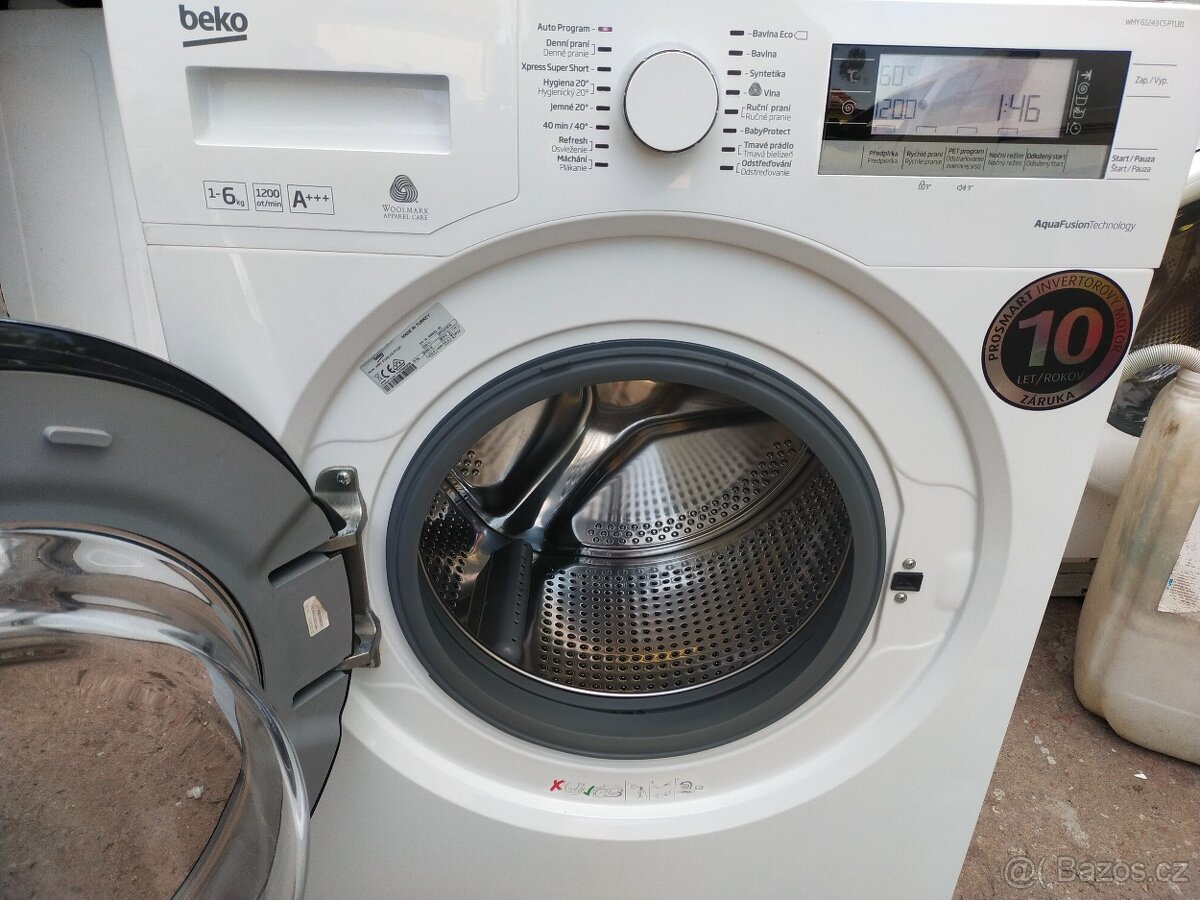 Plně funkční digitální pračku značky Beko na 6 kg--DOVEZU--
