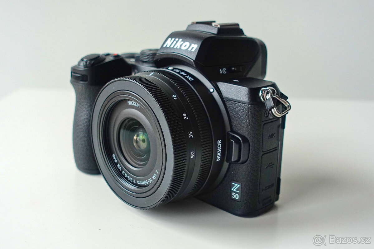 NIKON Z50 + 16-50mm f/3.5-6.3 VR TOP STAV