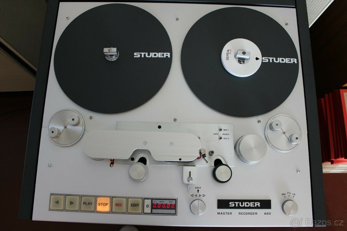 Masteringový stereofonní magnetofon STUDER A80R