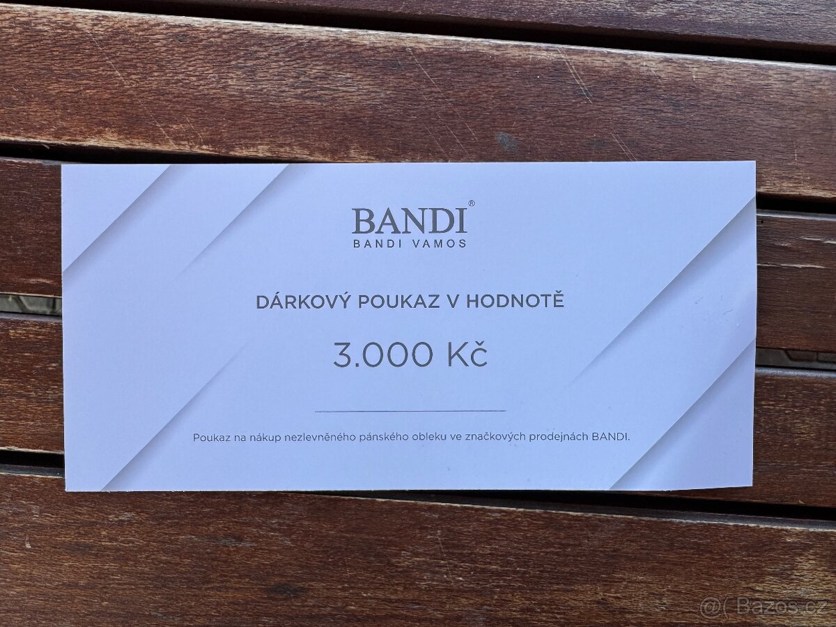 Poukázka Bandi
