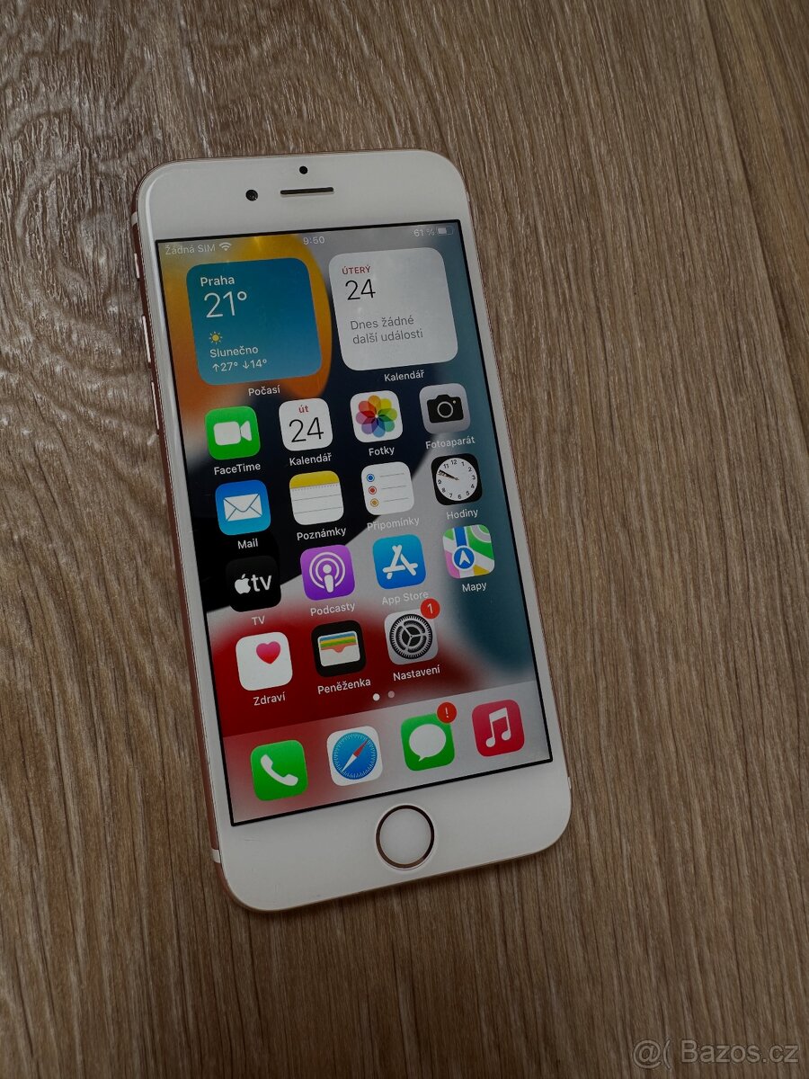 Apple iPhone 6s 128GB růžový