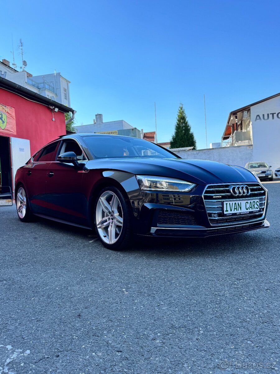 Audi A5 Sportback Sline 3.0 TDI quattro (210kW/286k), Ojeté,