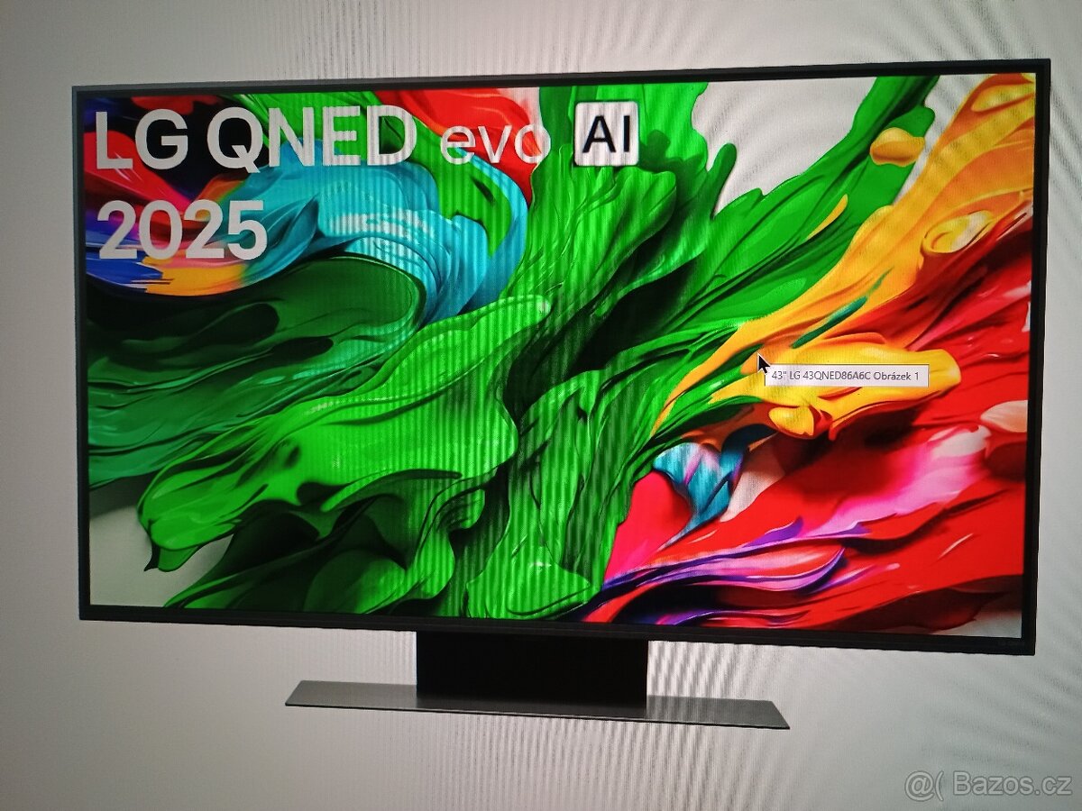 LG 43QNED86A6C-necelé 4 týdny od koupě