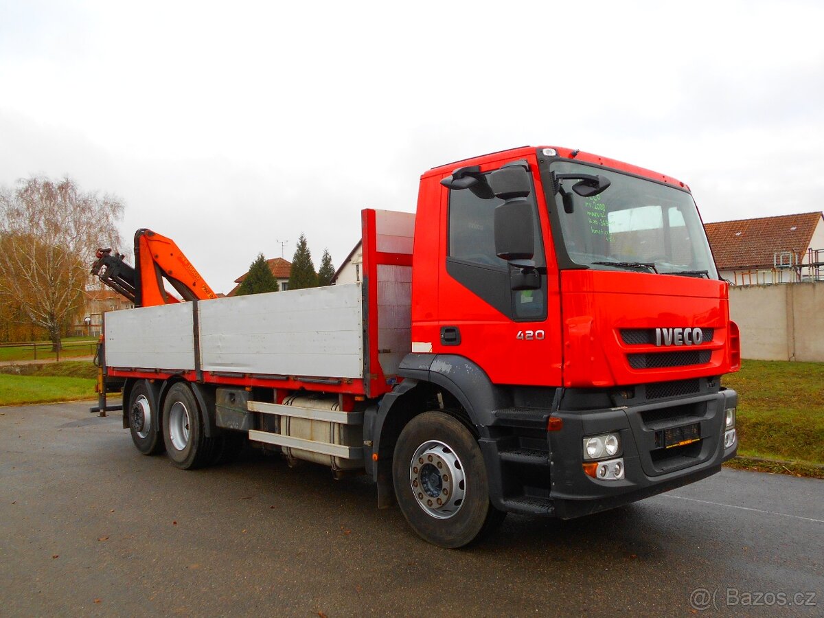 Valník IVECO STRALIS 420 6x2 + HR