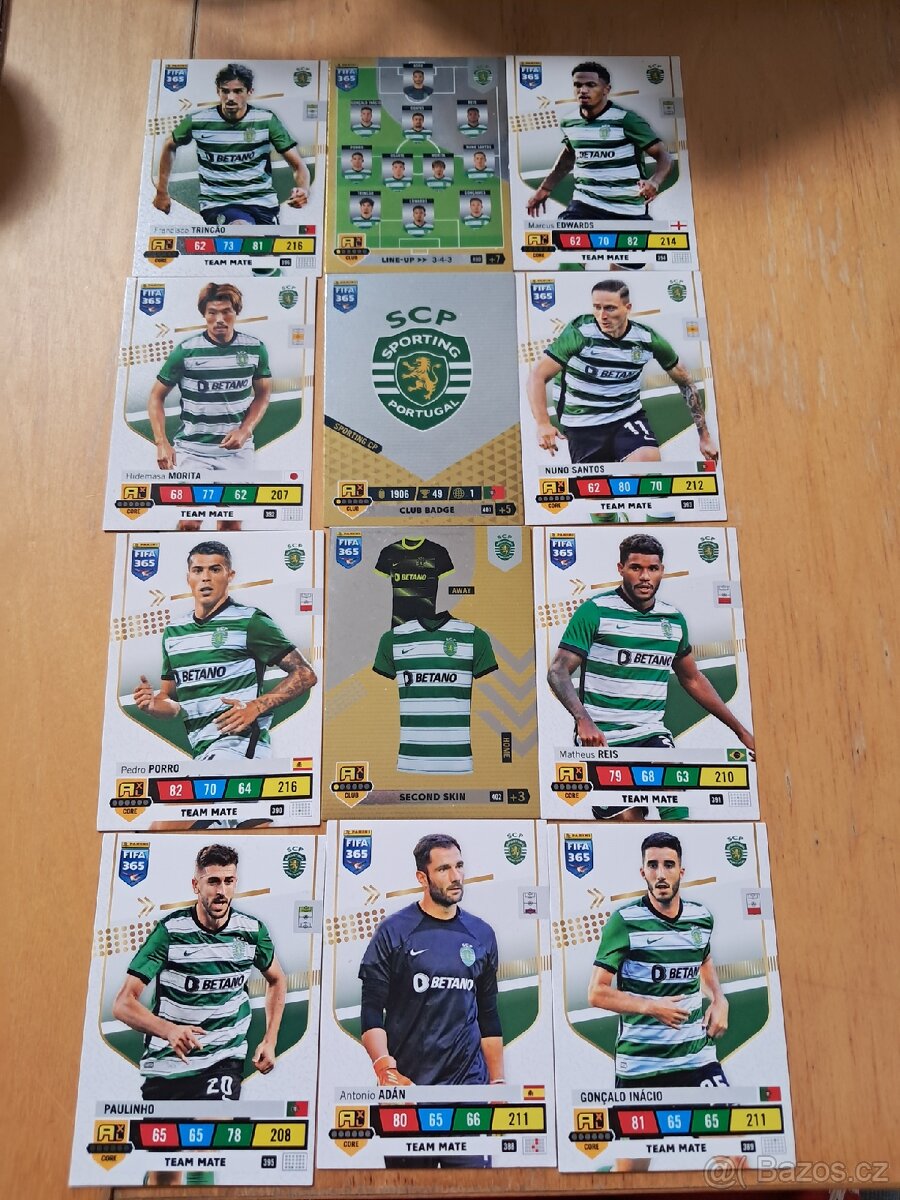 Sporting Lisabon set 1 panini 365