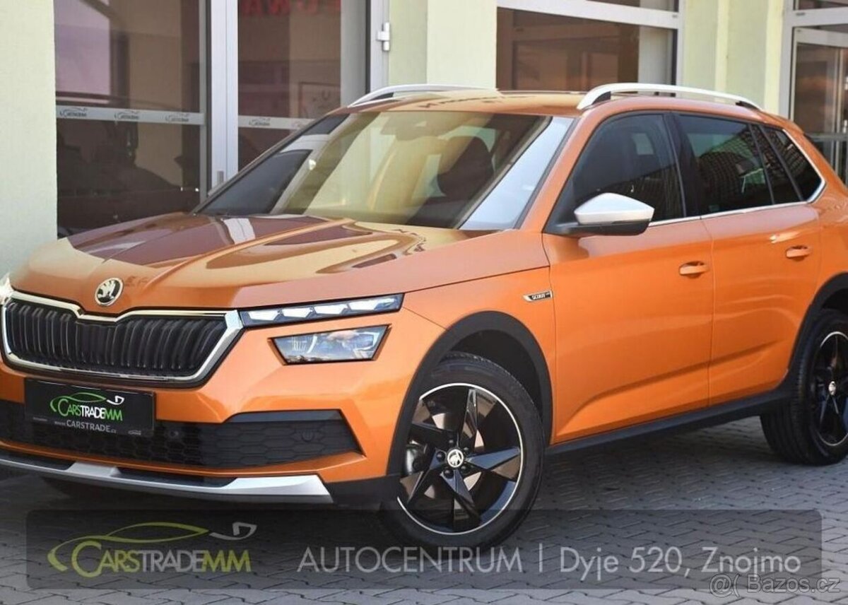 Škoda Kamiq 1.0TSi SCOUTLINE DSG 1M ČR