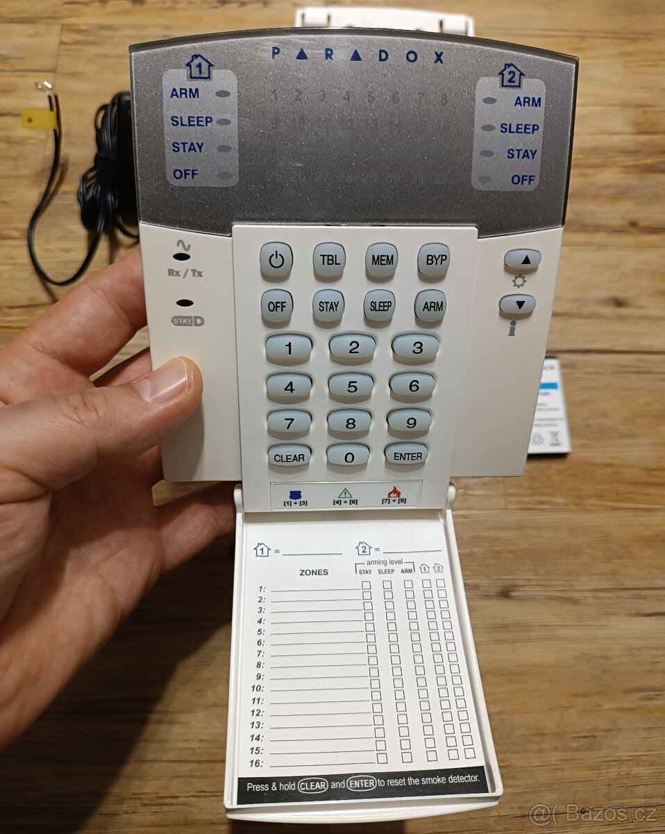 ⚡️Paradox - klávesnice bezdrátová K32RF 433MHz ⚡️