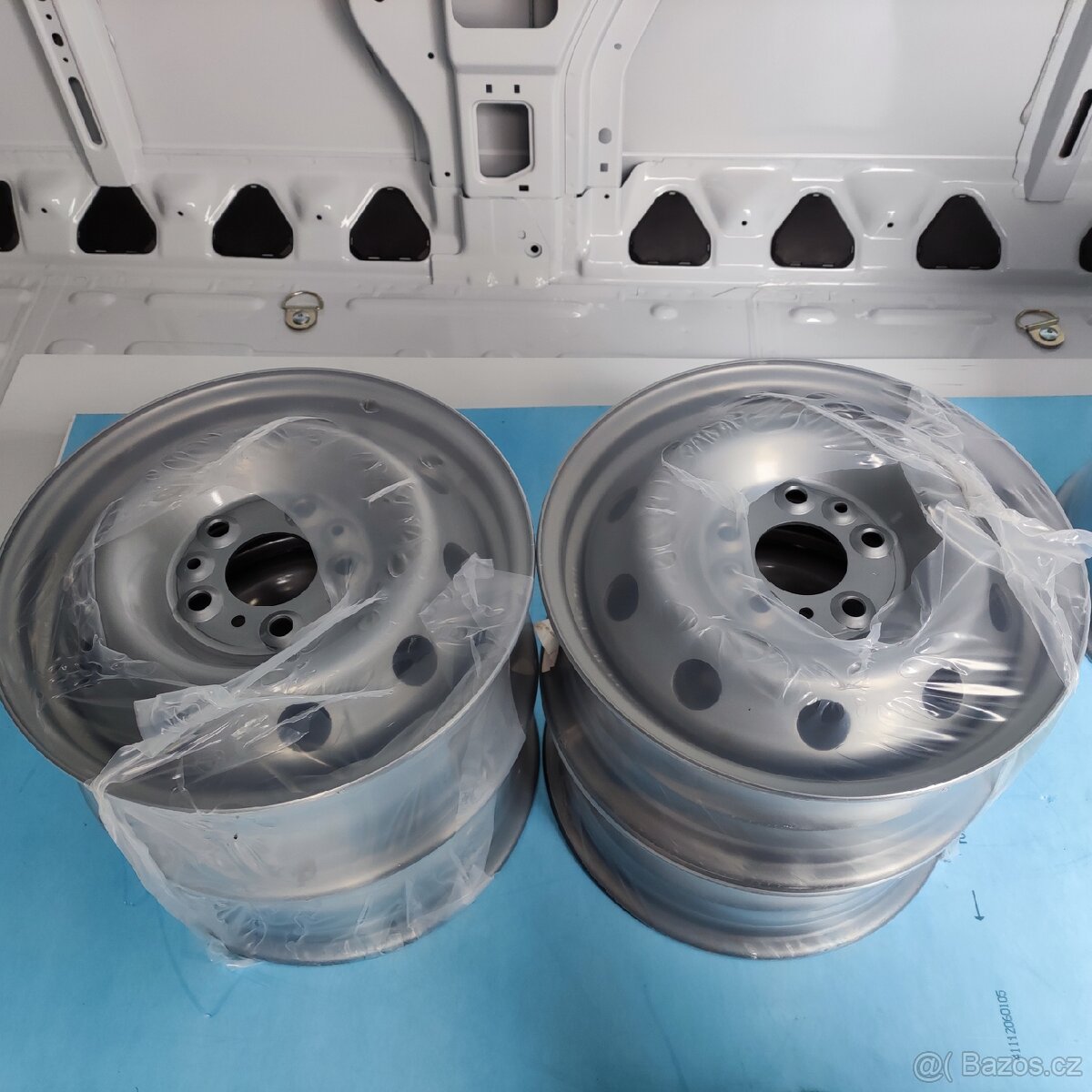 Nové plechové disky 15" Ducato