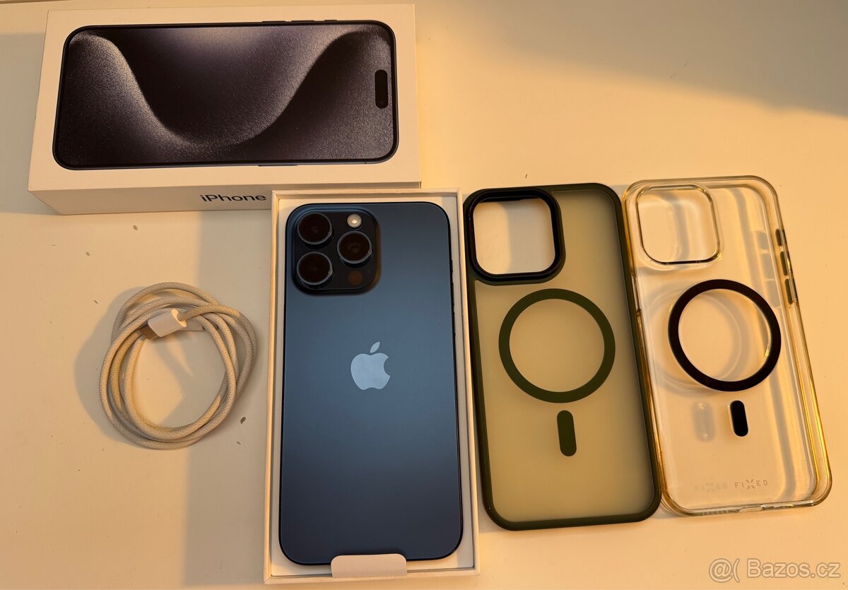 iPhone 15 Pro Max 256GB Modry