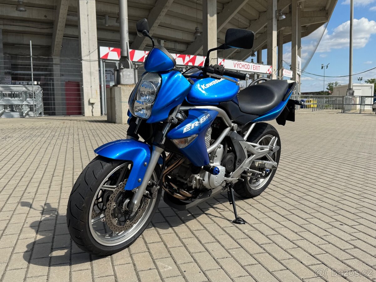 Kawasaki ER6N 53kw 20tis km