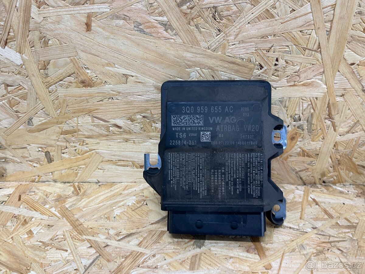 ŘÍDICÍ JEDNOTKA AIRBAGU ŠKODA OCTAVIA 3 3Q0959655AC