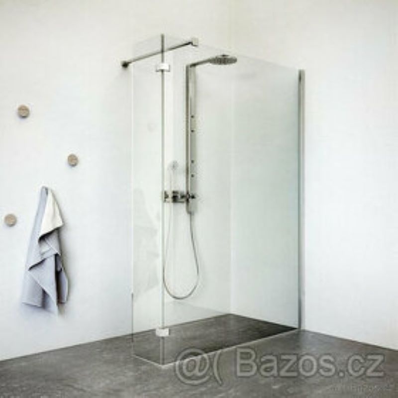 WALK IN- sprchová zástěna -80cm- zn, SAT nová