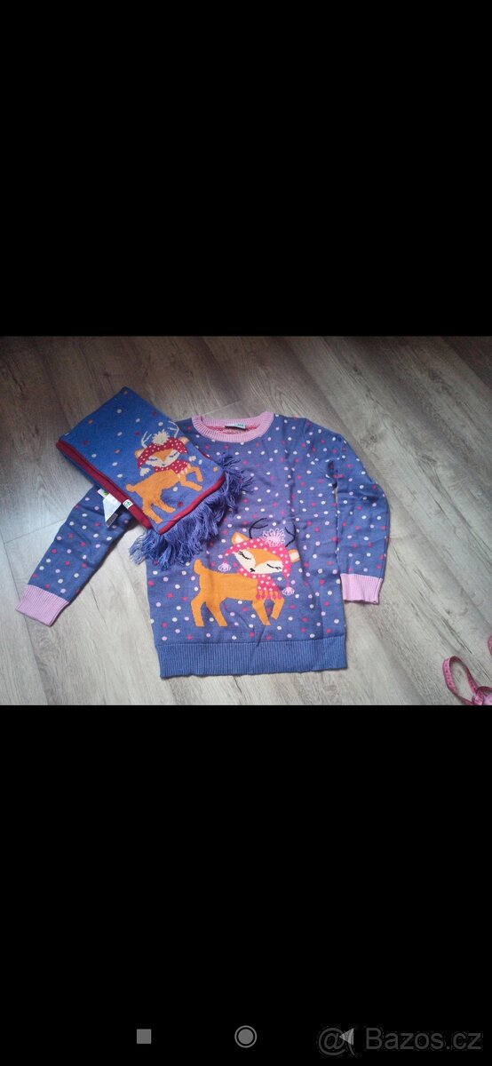 Svetr + šala Dedoles