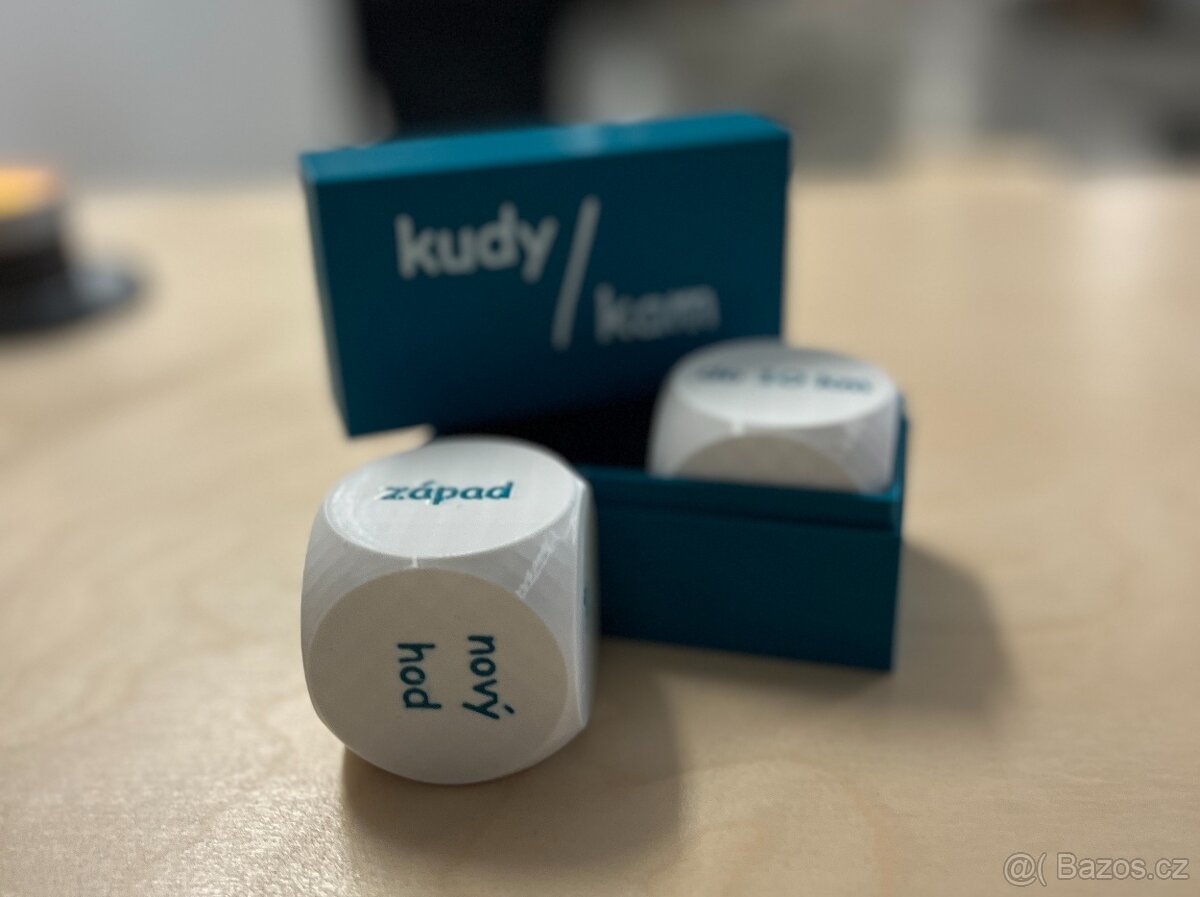 Cestovní kostky Kudy/Kam NOVÉ