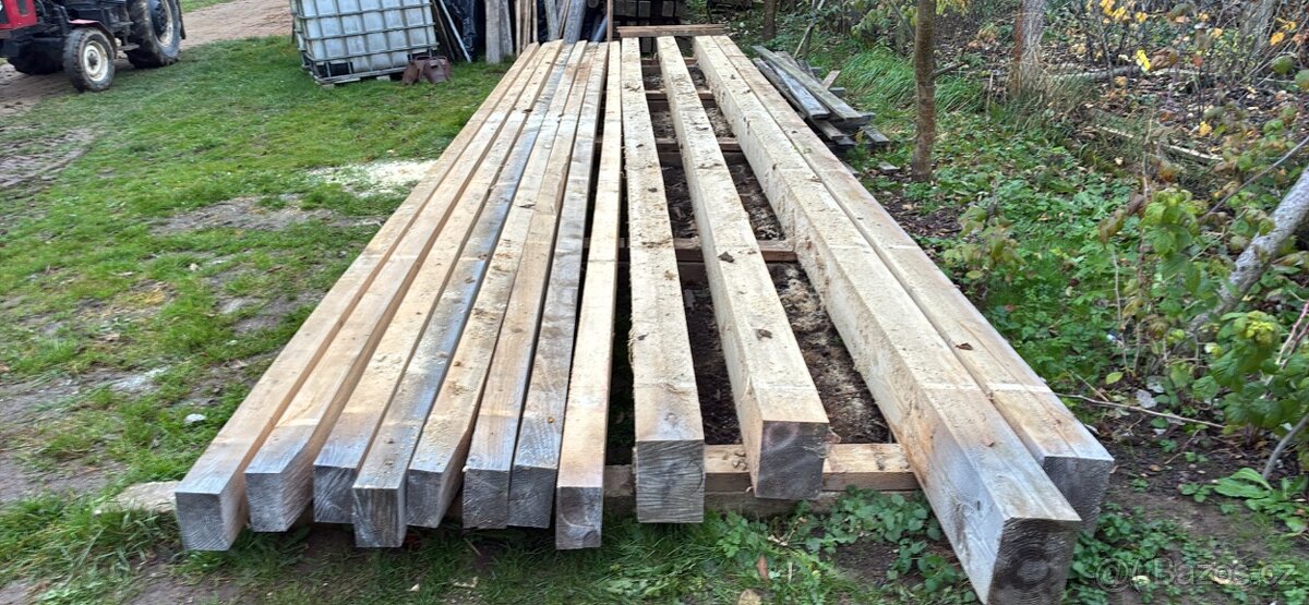 trámy smrk 22/16, 8,1 bm