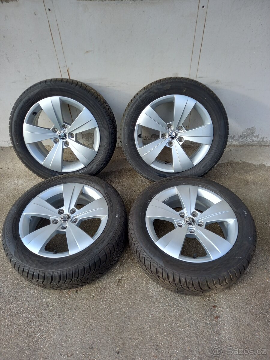 Helios zimni Originál kola skoda superb