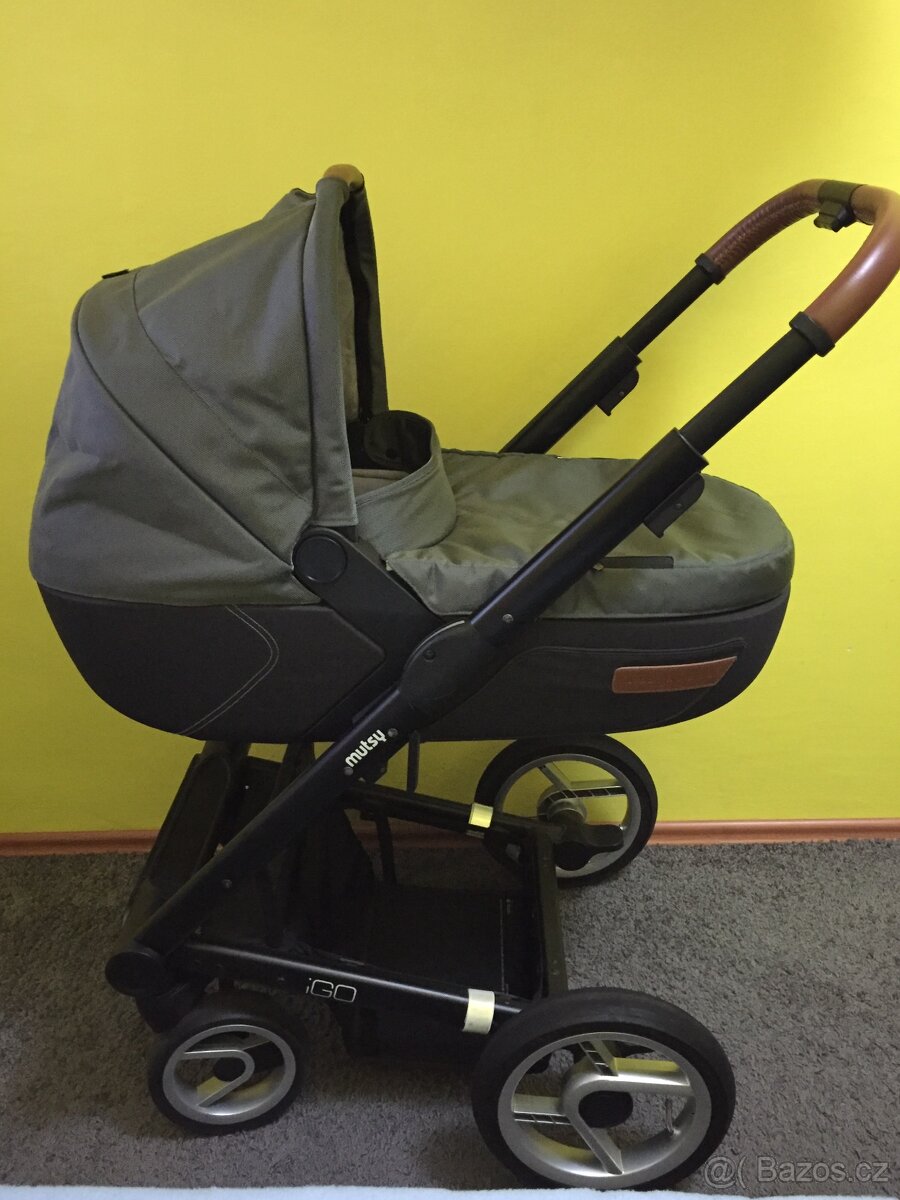 Trojkombinace Mutsy Igo Air urban nomad dark grey