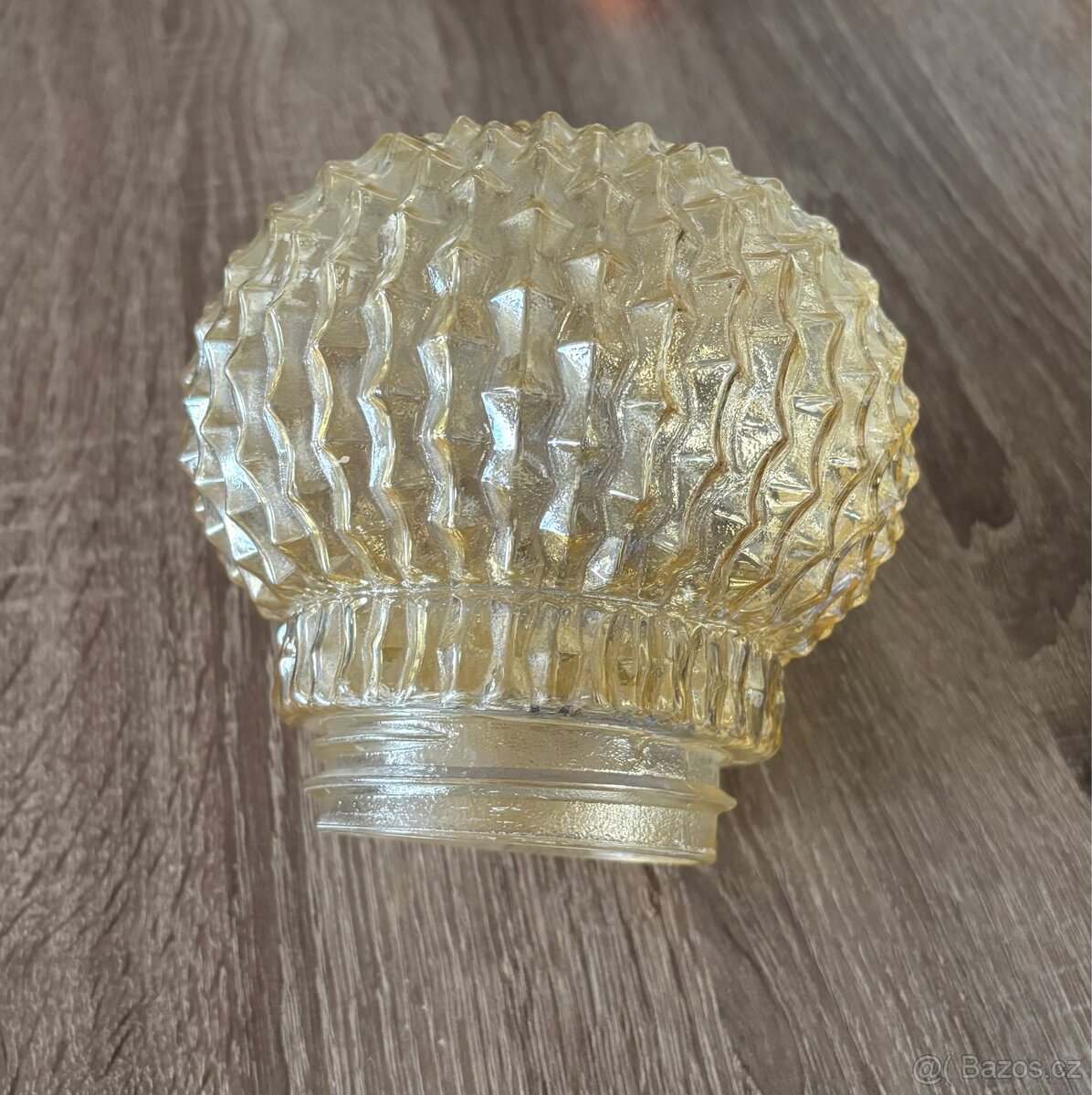 Stínidlo, skleněný kryt na světlo retro