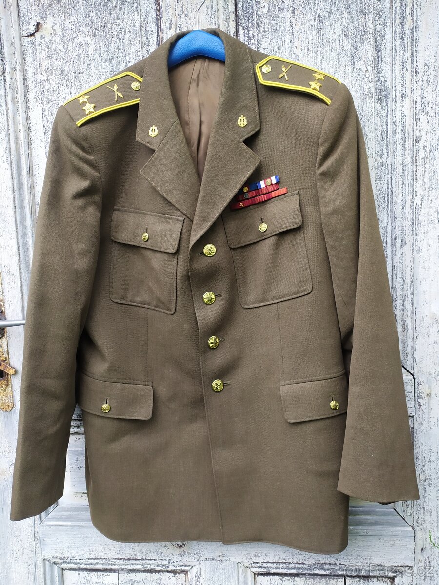 Vojenské služební sako podplukovníka ČSSR