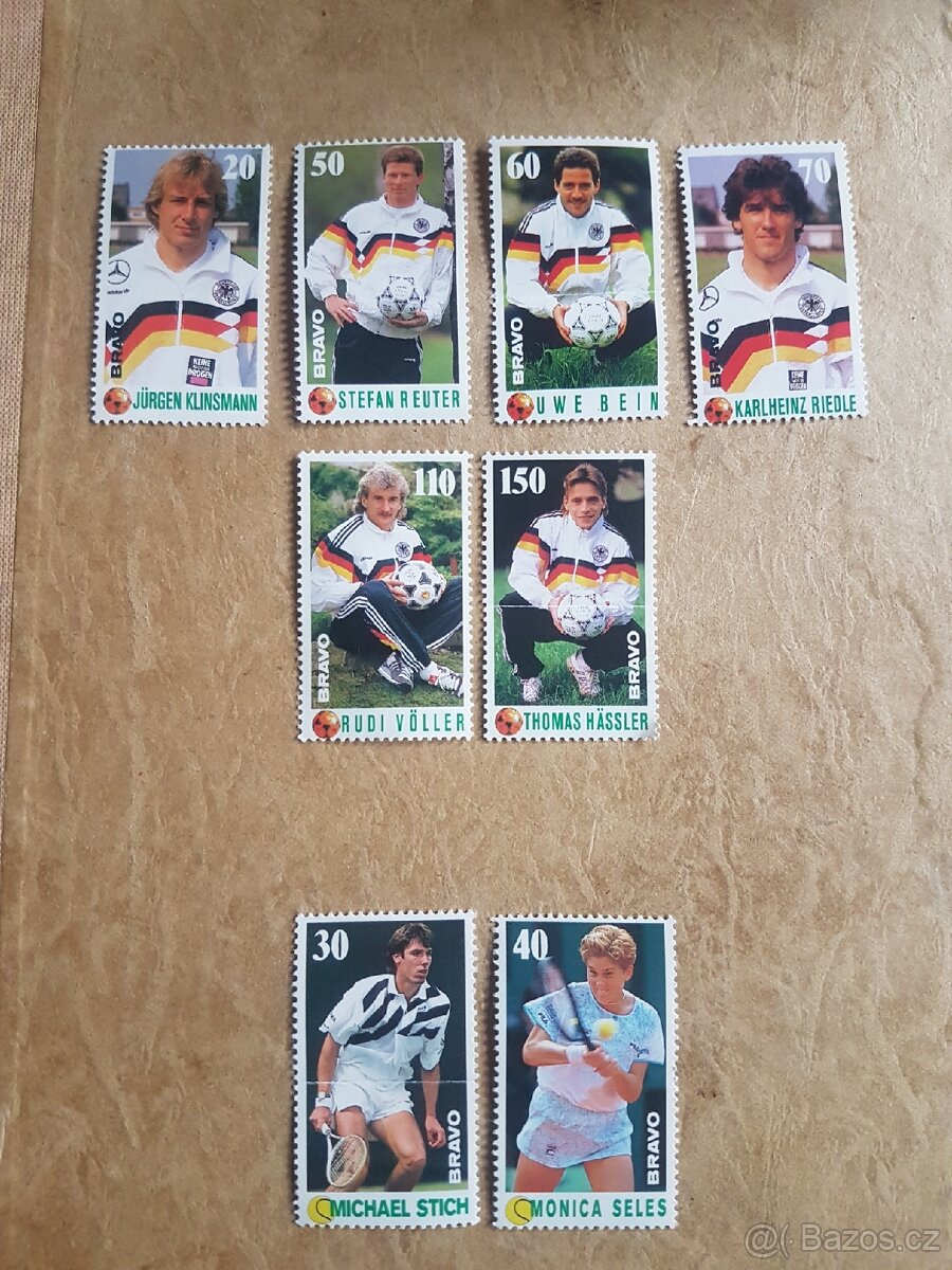 Vzácné poštovní  známky