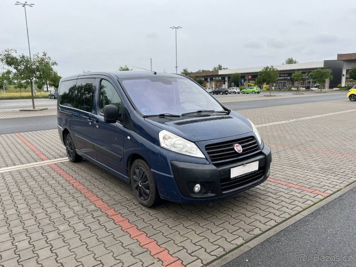 Fiat Scudo 2.0 JTD 8 míst po 1. maj. v ČR TZ long