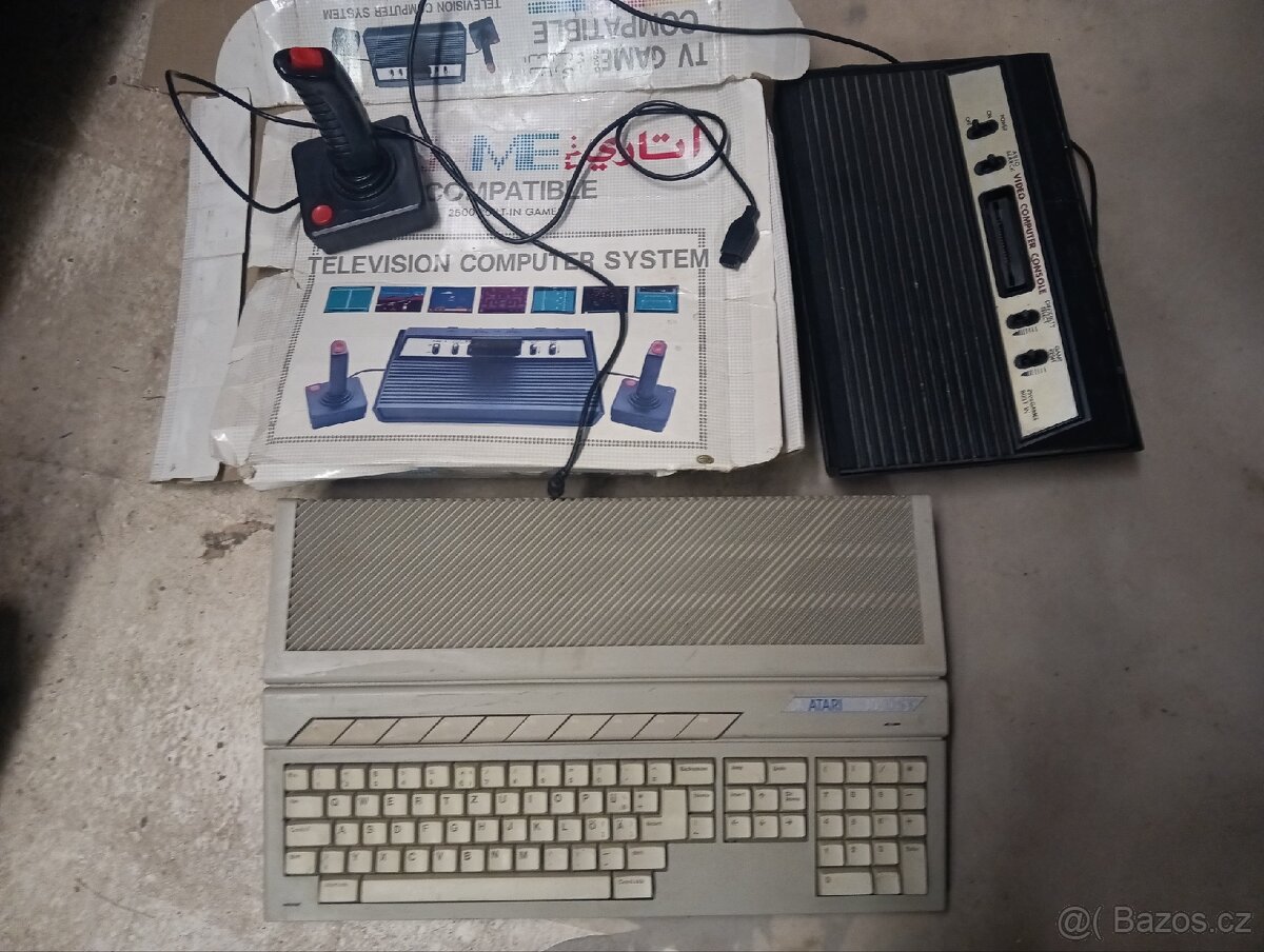 Staré počítače, videohry Atari