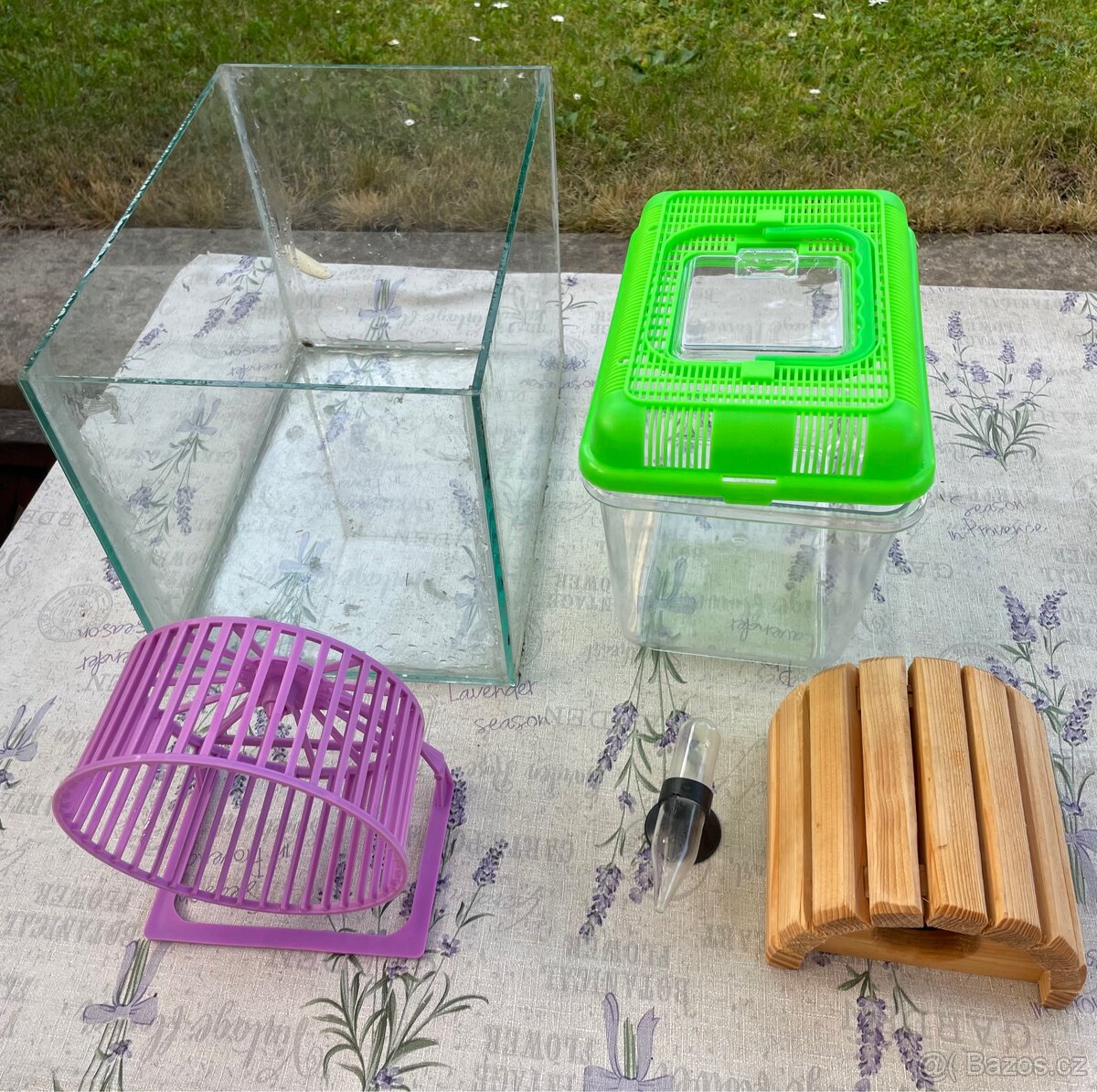 Akvárium a vybavení pro křečka