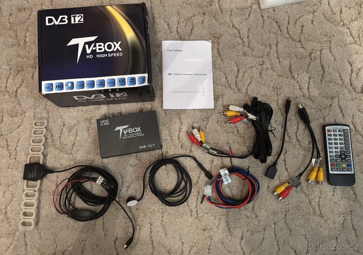 TV Tuner DVB-T/T2 na 12V