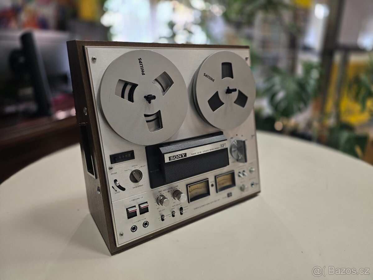 TOP - Kotoučový vintage magnetofon SONY TC-378 - Sběratelský