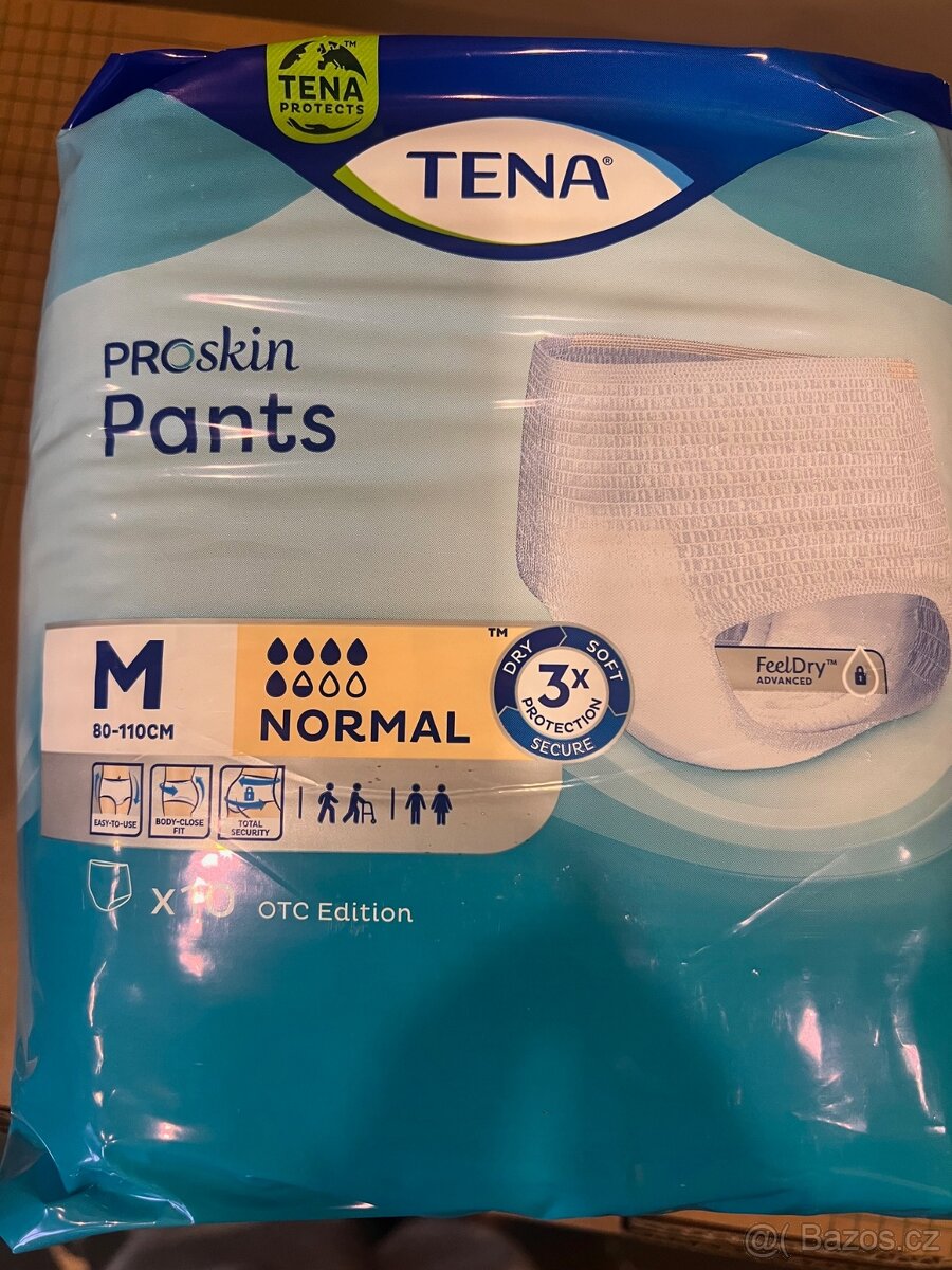 Inkontinenční kalhotky Tena normal