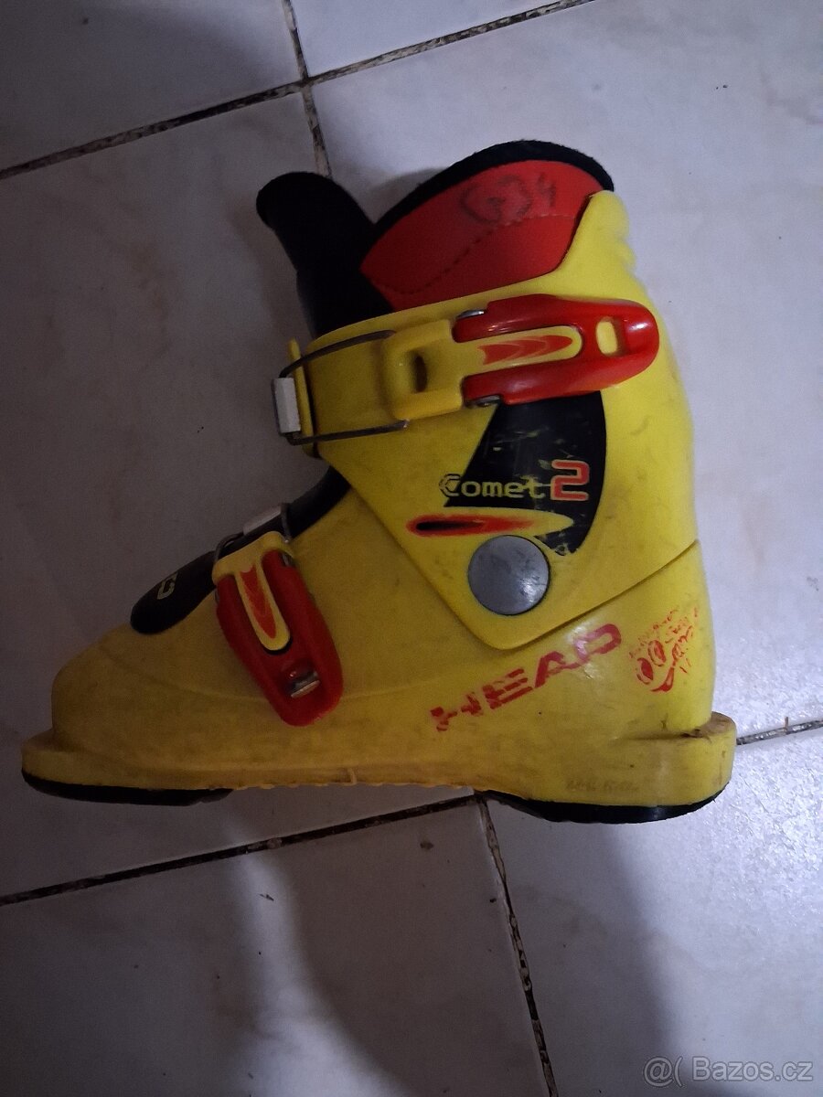 Dětské lyže.boty vel.30