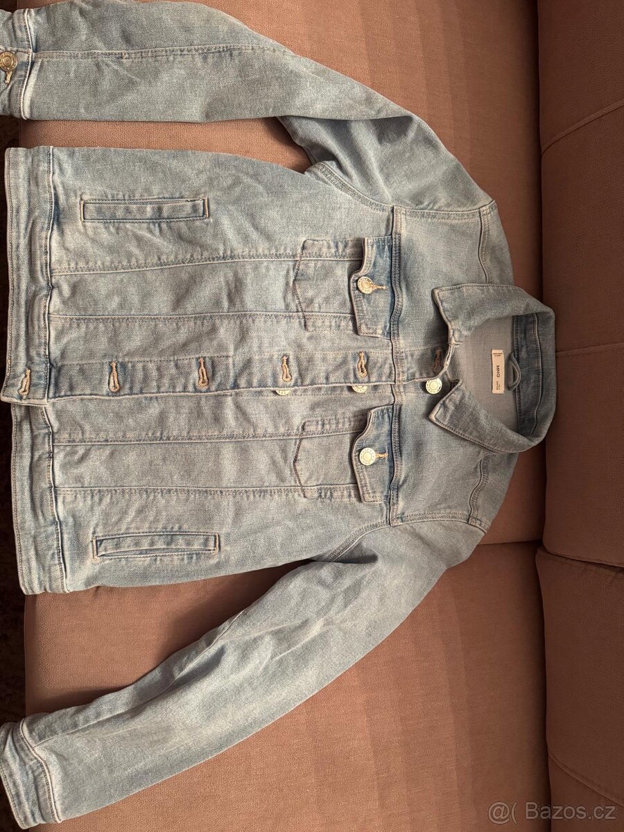 Dívčí džínová bunda Mango vel. 146