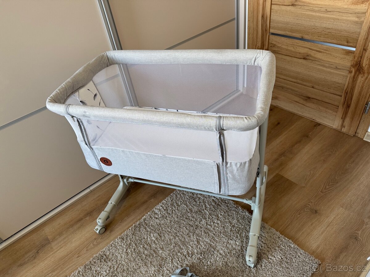 Lionelo - Dětská postýlka 3v1 AURORA šedá