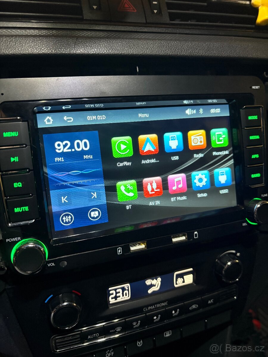 2din autoradio 2x