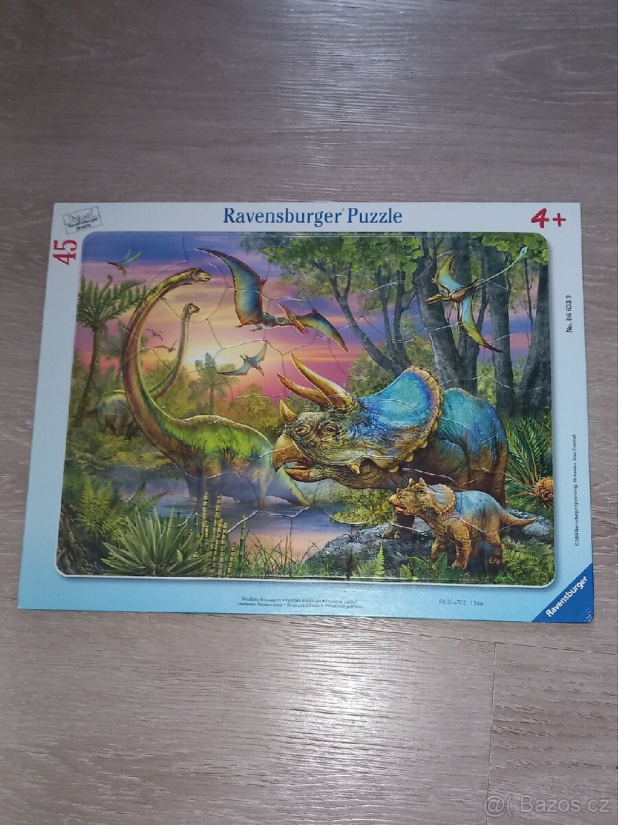 Puzzle dinosauři 45 dílků