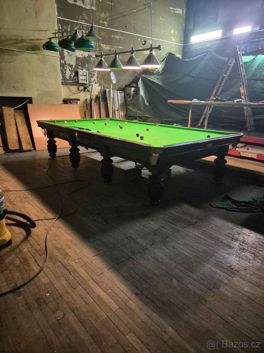 kulečník snooker 12ft