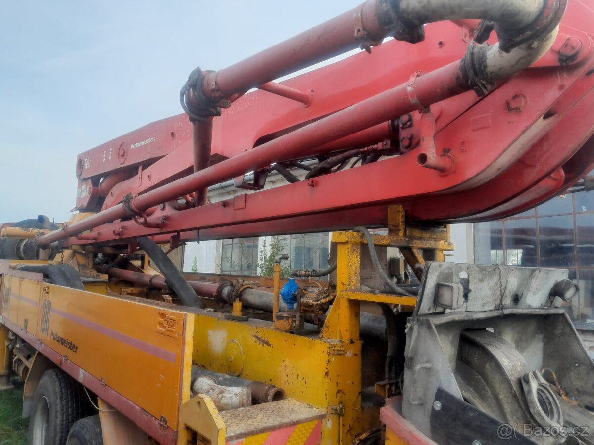 nástavba Putzmeister betonpumpa