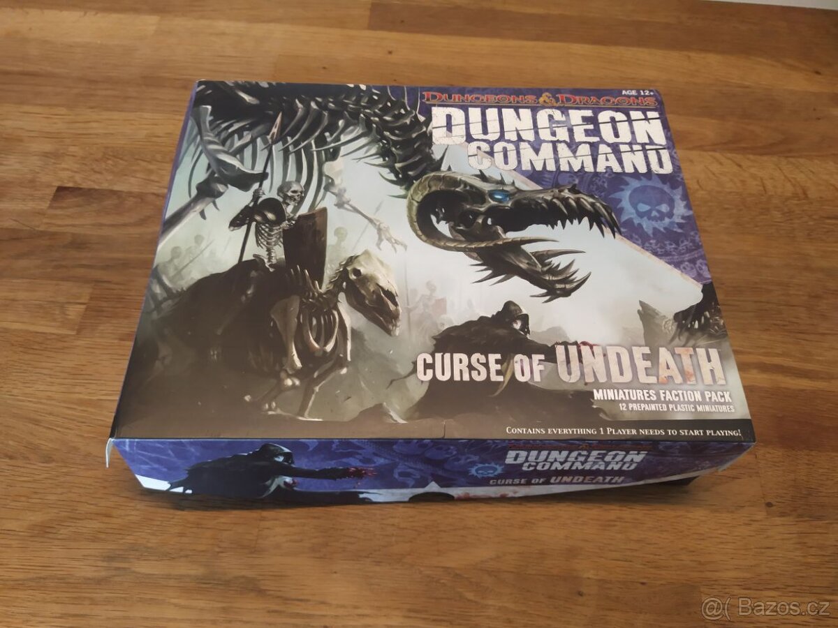 Dungeon Command: Curse Of Undeath - komponenty bez miniatur