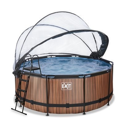 Bazén EXIT pr.360x122cm s pískovou filtrací